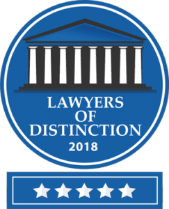 Lawyers of Distinction award