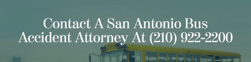 San Antonio bus accident attorney